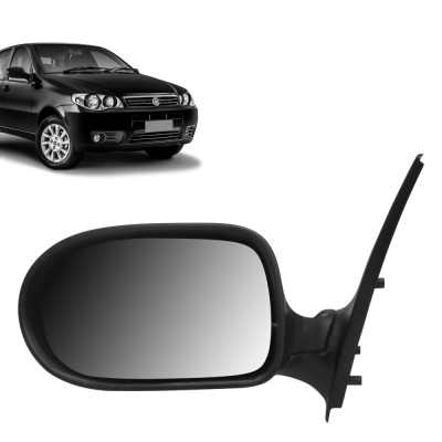 Retrovisor Externo - Fiat Palio (Fire e Economy) 2012/2017 - Quatro Portas / Sem Controle / Esquerdo (Motorista)