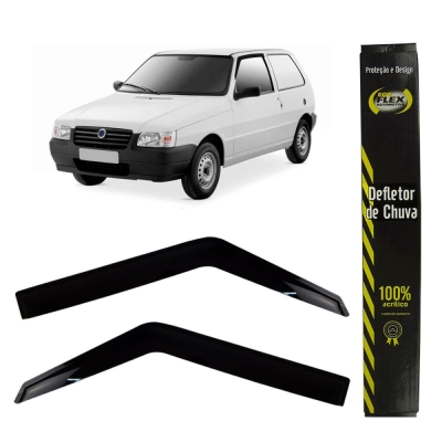 Calha De Chuva Para Fiat Uno Fire 1985 - 2 Portas