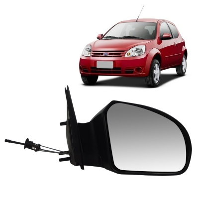 Retrovisor Externo - Ford KA 2008/2014 - Duas Portas / Com Controle / Direito (Carona)