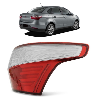 Lanterna Traseira Acrílica (Canto) | Fiat Grand Siena 2012/2020 - Lado Direito