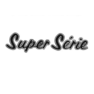 Emblema 'Super Série' - Ford F1000 1994/1998 - Preto / Adesivo