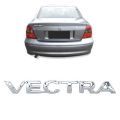 Emblema 'VECTRA' - Chevrolet Vectra 1996/2001 - Cromado