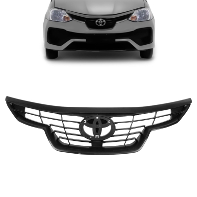 Grade Frontal Do Radiador - Toyota Etios 2018/2019 - Preta / Modelo Original