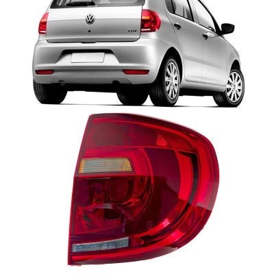 Lanterna Traseira - Volkswagen Fox 2011/2014 - Acrilica / Bicolor / Lado Direito