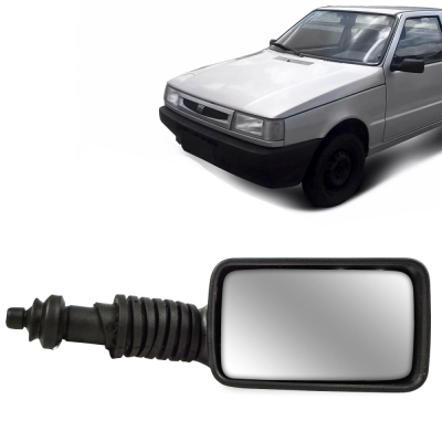 Retrovisor Externo - Fiat Uno / Uno ELX / Elba / Prêmio 1985/1988 / Uno Mille 1991/1995 - Com Controle / Direito (Carona)