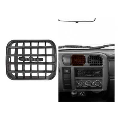 Difusor De Ar Do Painel - Chevrolet S10 / Blazer 2001/2011 - Preto / Central / Esquerdo