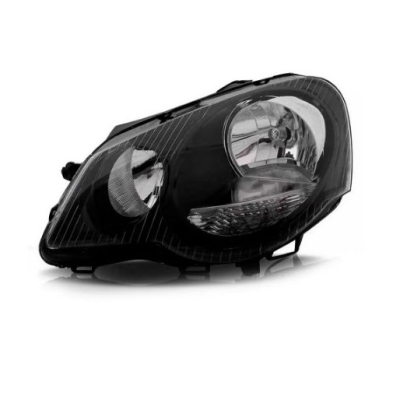 Farol H7/ H1 Màscara Negra | Vw Polo 2007/2015 - Lado Esquerdo