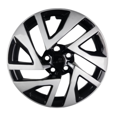 Calota Aro 15 Preto E Prata Modelo Virtus