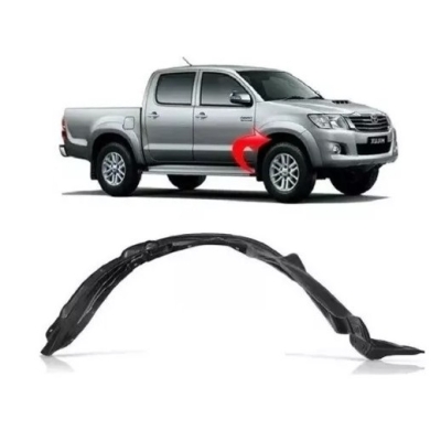 Protetor Interno Paralama Dianteiro Toyota Hilux 2012 A 2015 Lado Esquerdo