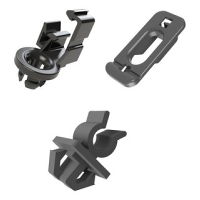 KIT FIXACAO HASTE VARETA DO CAPO GM COBALT/ ONIX/ PRISMA/ TRACKER 12/20 (KIT 3 GRAMPO)