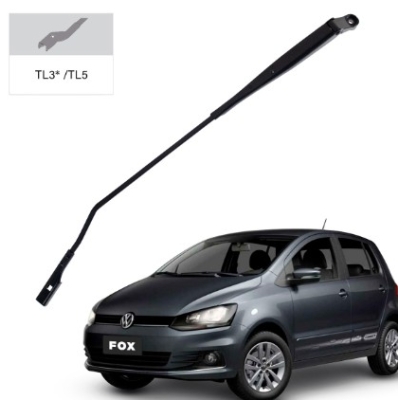 Braço Da Palheta Dianteira Vw Fox 2013 A 2021 Fixação Tl3 Lado Esquerdo