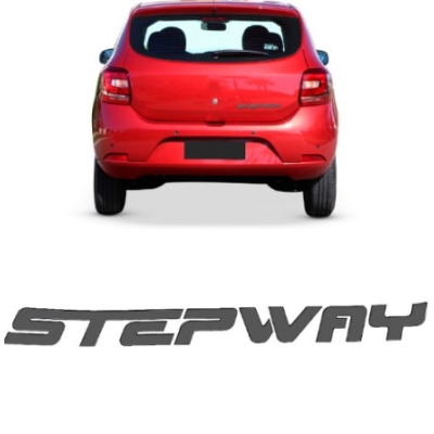 Emblema Letreiro Stepway Mala Sandero Stepway 2011 A 2013