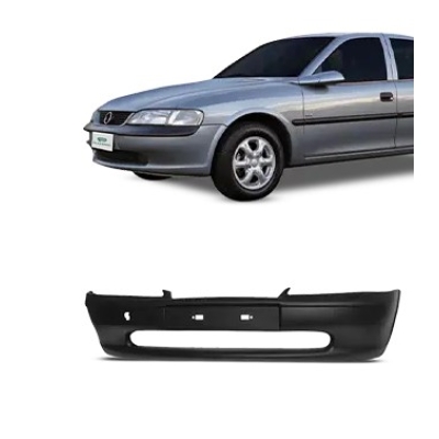Capa Parachoque Vectra 1997 A 1999 Dianteiro Preto Liso