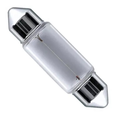 Lâmpada Torpedo Universal Curta 35mm C5w 12v 5w Base