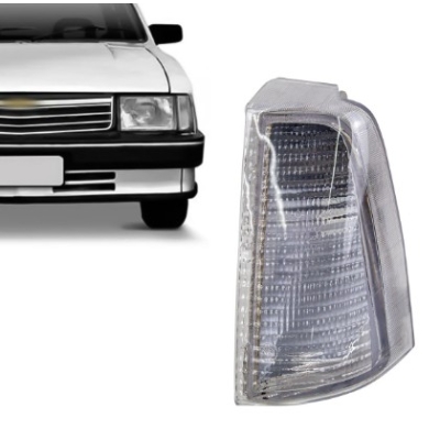 Lanterna Dianteira Gm Chevette 1983 A 1993 Cristal Lado Esquerdo