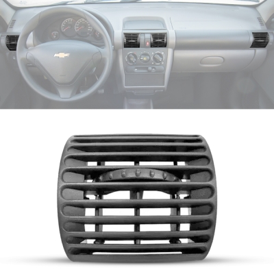 Difusor De Ar Do Painel - Chevrolet Corsa 1994/2001 / Corsa Classic 2001/2016 - Cinza / Central / Lateral / Direito / Esquerdo
