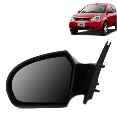 Retrovisor Externo - Ford KA 2008/2014 - Duas Portas / Sem Controle / Esquerdo (Motorista)