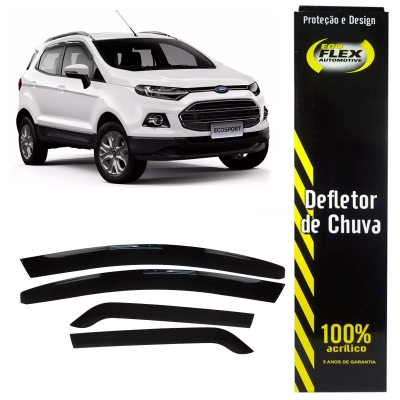 Calha De Chuva Para Ford Ecosport Após 2013 - 4 Portas