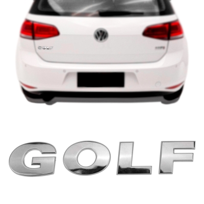 Emblema 'GOLF' - Volkswagen Golf 2015/2020 - Cromado