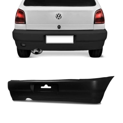 Parachoque - Volkswagen Gol G2 1995/2005 - Traseiro / Preto / Texturizado