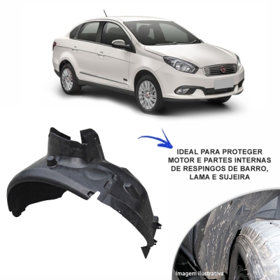 Parabarro - Fiat Grand Siena 2012/2018 - Dianteiro / Direito