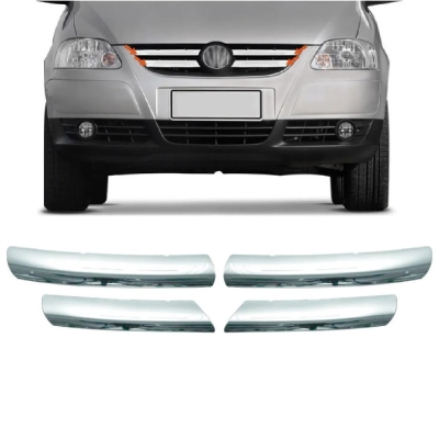 Friso Grade Do Radiador - Volkswagen Fox / Spacefox 2008/2010 - Cromado