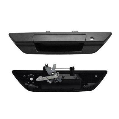 Maçaneta Externa Tampa Caçamba Hilux 2016 A 2020 Com Furo Sem Chave Preta