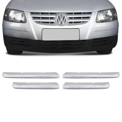 Friso Grade Do Radiador - Volkswagen Gol G4 2006/2014 - Cromado