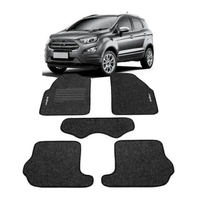 Tapete Personalizado Ford Ecosport Após 2012 - Preto