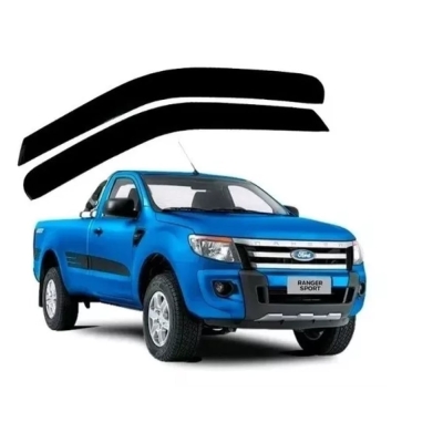 Calha De Chuva Para Ford Ranger Após 2013 - 2 Portas