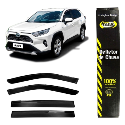 Calha De Chuva Para Toyota RAV4 2019/2020 - 4 Portas