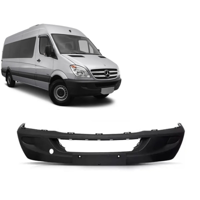 Parachoque - Mercedes Benz Sprinter 2012/2016 - Dianteiro / Preto / Texturizado / Sem Furo