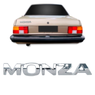 Emblema 'MONZA' - Chevrolet Monza 1996/2001 - Cromado