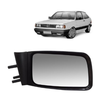 Retrovisor Externo Vw Gol/ Parati/ Voyage/ Saveiro 88/94 Fixo Lado Direito