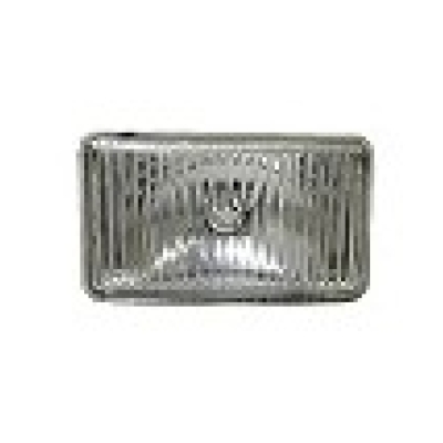 Farol Milha Retangular 150x87mm Carc. Plastica