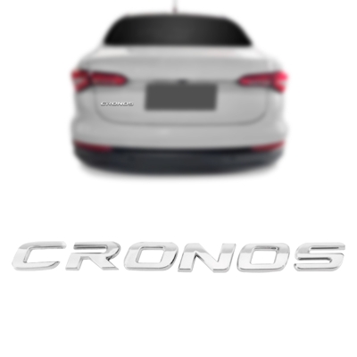 Emblema 'CRONOS' - Fiat Cronos 2017/2020 - Cromado