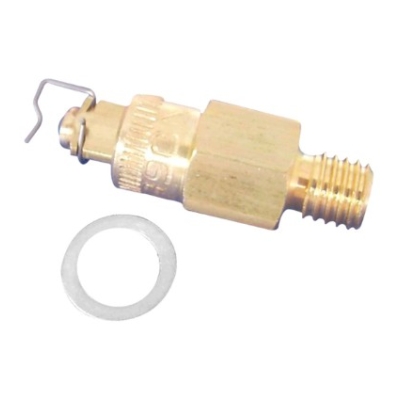 Conjunto Válvula Agulha Do Carburador Cht Com Furo Gol G1 1.0 E 1.6 Ae 1989 A 1995