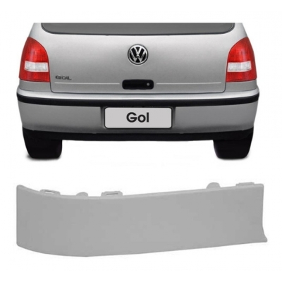 Moldura Inferior Da Lanterna Traseira Do Vw Gol Giii 1999/2005 Primer Lado Esquerdo.