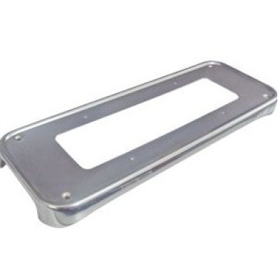 Moldura Dianteira Vw Fusca 1969 A 1983 Placa Nova Enfeite
