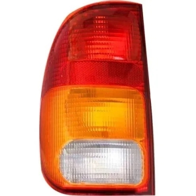Lanterna Traseira Vw Saveiro G2 / G3 1998/2002 Plástico Tricolor | Lado Esquerdo.