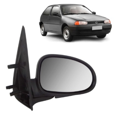 Espelho Retrovisor Externo Gol G2 4 Portas 1995 A 1999 Fixo Lado Direito