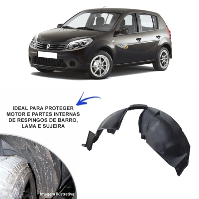 Parabarro - Renault Sandero 2009/2014 - Dianteiro / Esquerdo