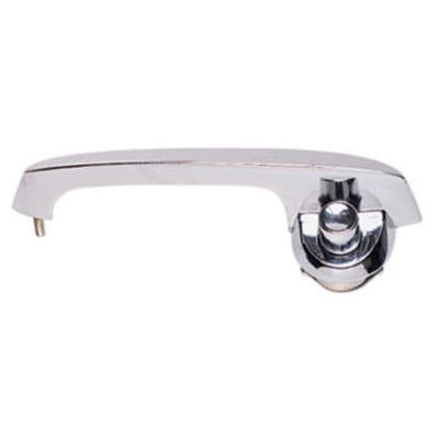 Maçaneta Externa - Ford F1000 / F11000 / F4000 / Pickup (Todos Até 1992) - Sem Chave / Cromado / Dianteiro / Esquerdo