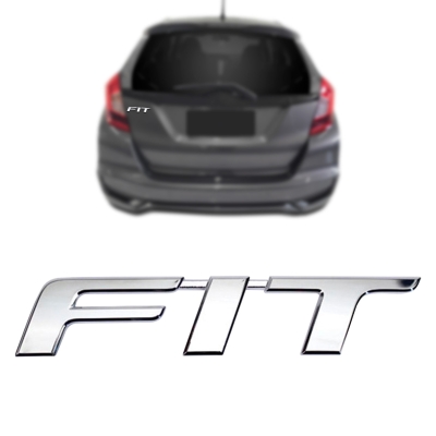 Emblema 'FIT' - Honda Fit 2015/2020 - Cromado