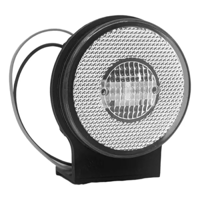 Lanterna Lateral - Uso Universal - 3 Leds / 65MM / Bivolt / Branca