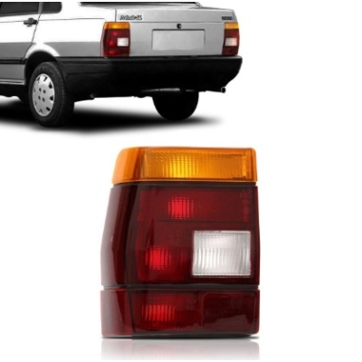 Lanterna Traseira Fiat Premio 1985 A 1994 Acrilica Tricolor Lado Esquerdo