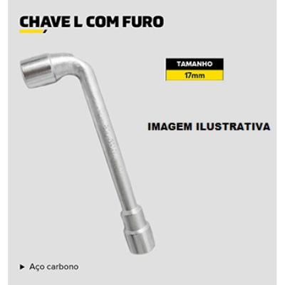 Chave L - 17 MM