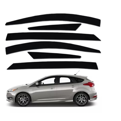 Calha De Chuva Para O Ford Focus Hatch 2014 - 4 Portas