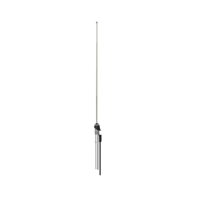 Antena Telescópica Receptiva Do Paralama - Vw Gol, Voyage, Parati, Saveiro G1/G2 1980/1999 - 4 Estágios Cromada - 80CM