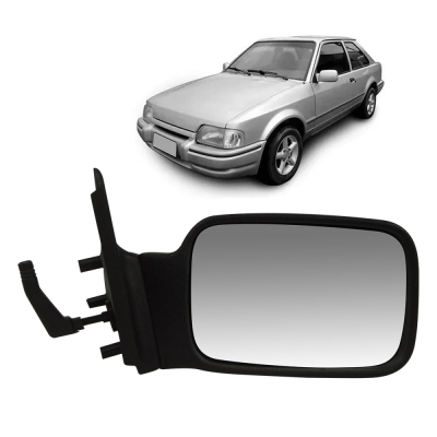 Retrovisor Externo - Ford Escort 1987/1992 / Escort Hobby 1987/1990 / Verona 1989/1993 - Com Controle / Direito (Carona)